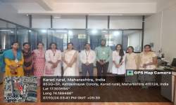 Study tour visit under MOU at SGM College Karad